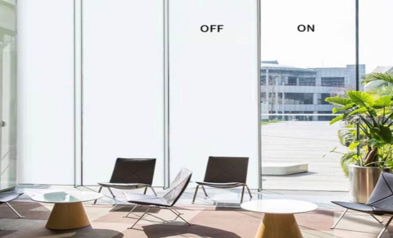 Switchable smart film PDLC Değiştirilebilir akıllı film PDLC