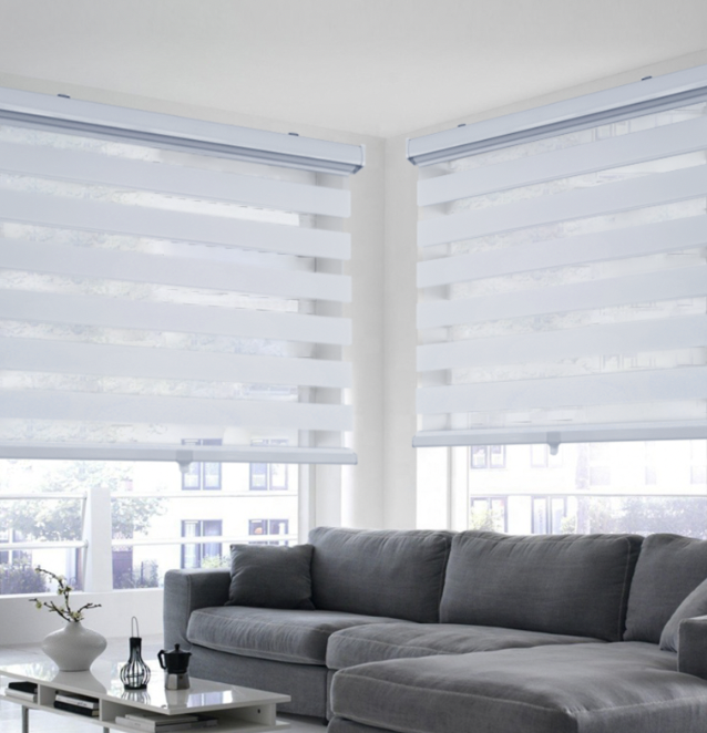 Işık Filtrelemeli Motorlu Zebra Güneşlikler