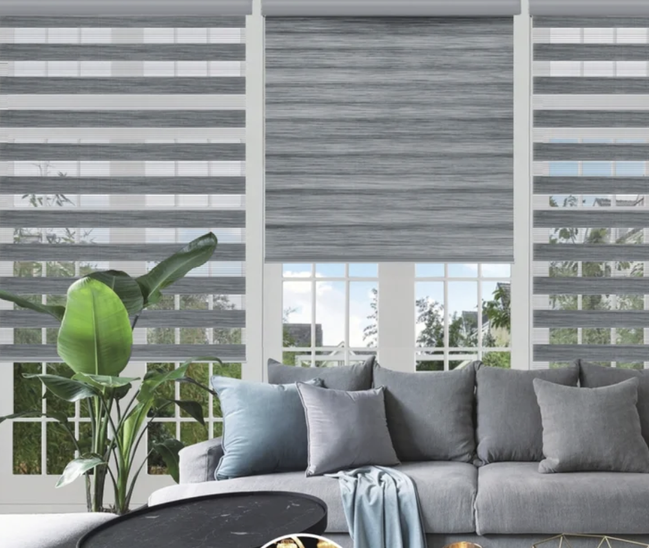 Gündüz ve Gece Zebra Jaluzi Şeffaf Gölge - Eşsiz Pencere Kaplaması