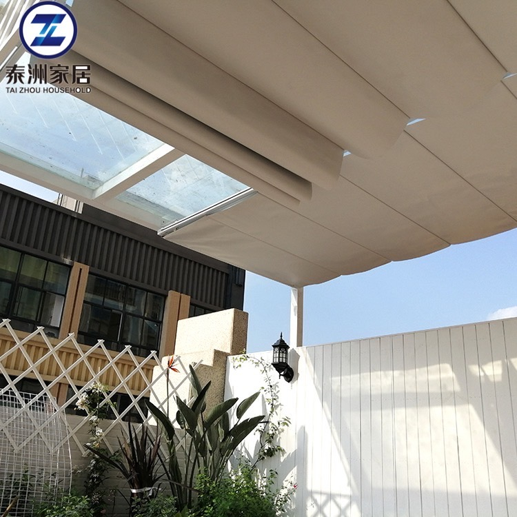 FCS Elektrikli Katlanır Skylight Çatı Panjurları