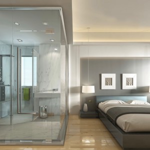 Değiştirilebilir cam Park Square Apartmanı