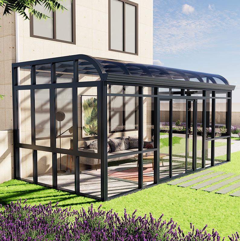 Cam Çatı Alüminyum Pergola Veranda Örtüleri: Dış Mekan Yaşam Alanlarını İyileştirme