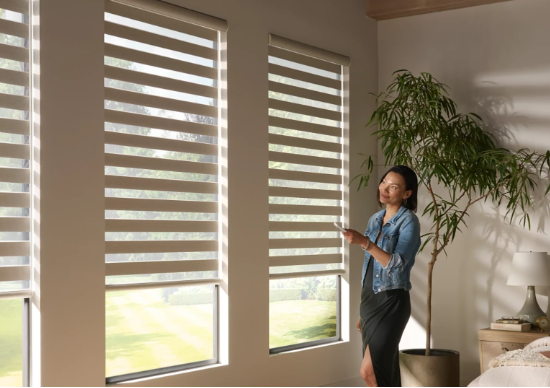 50 inç pencereler için zebra panjur